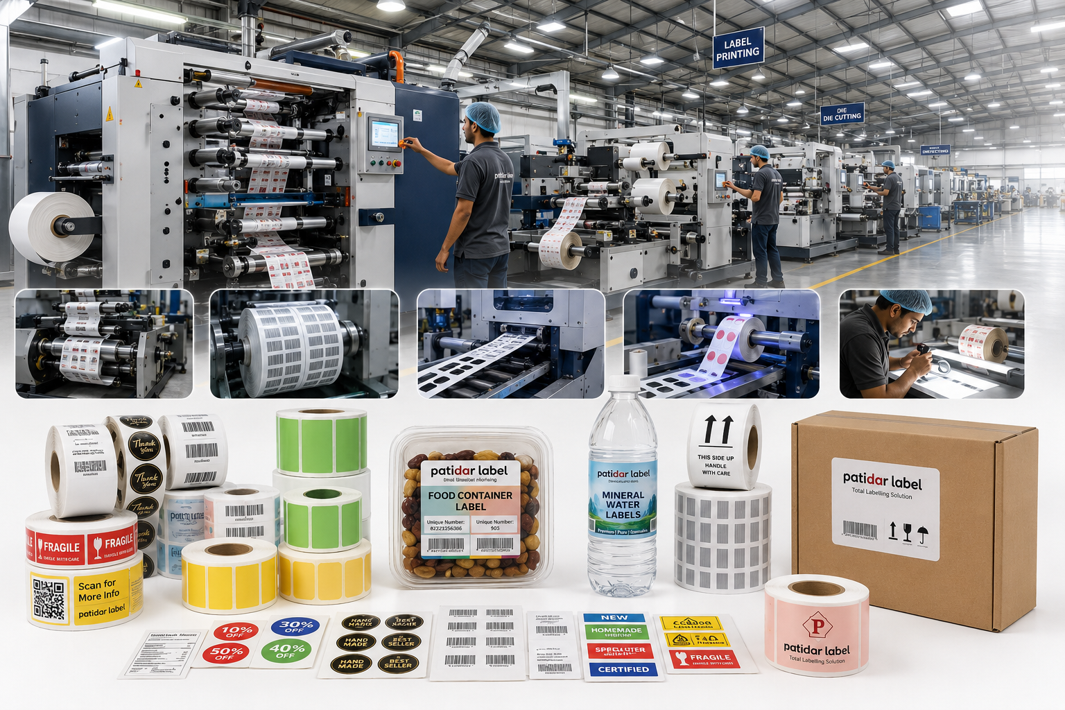 Patidar Label Manufacturing Facility