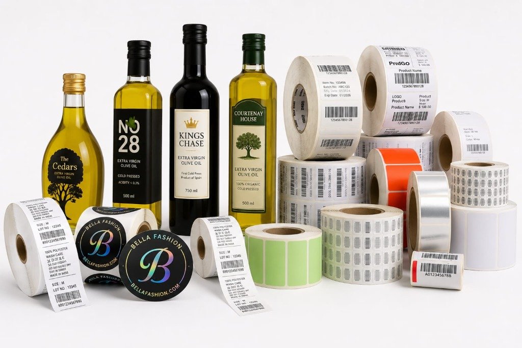 Mineral Water BOPP Labels